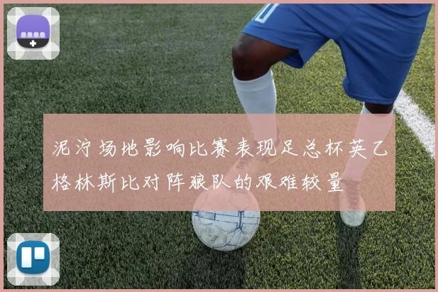 泥泞场地影响比赛表现足总杯英乙格林斯比对阵狼队的艰难较量